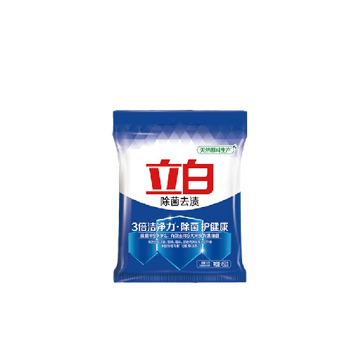 立白 除菌去渍洗衣粉 450g 清雅百合 2.8元
