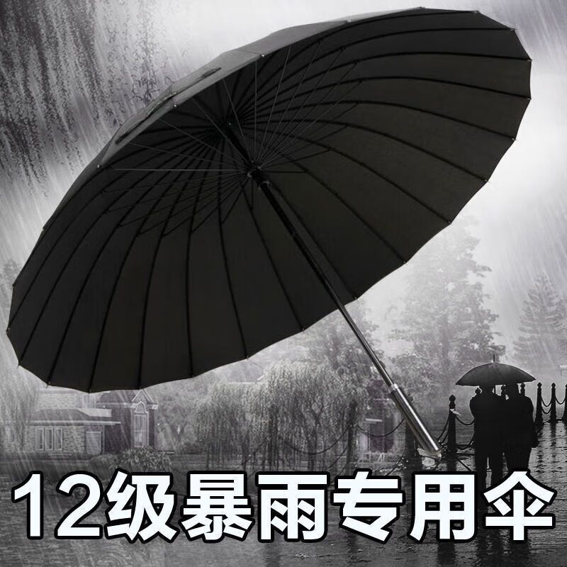 24骨 长柄商务晴雨伞 ￥29.9