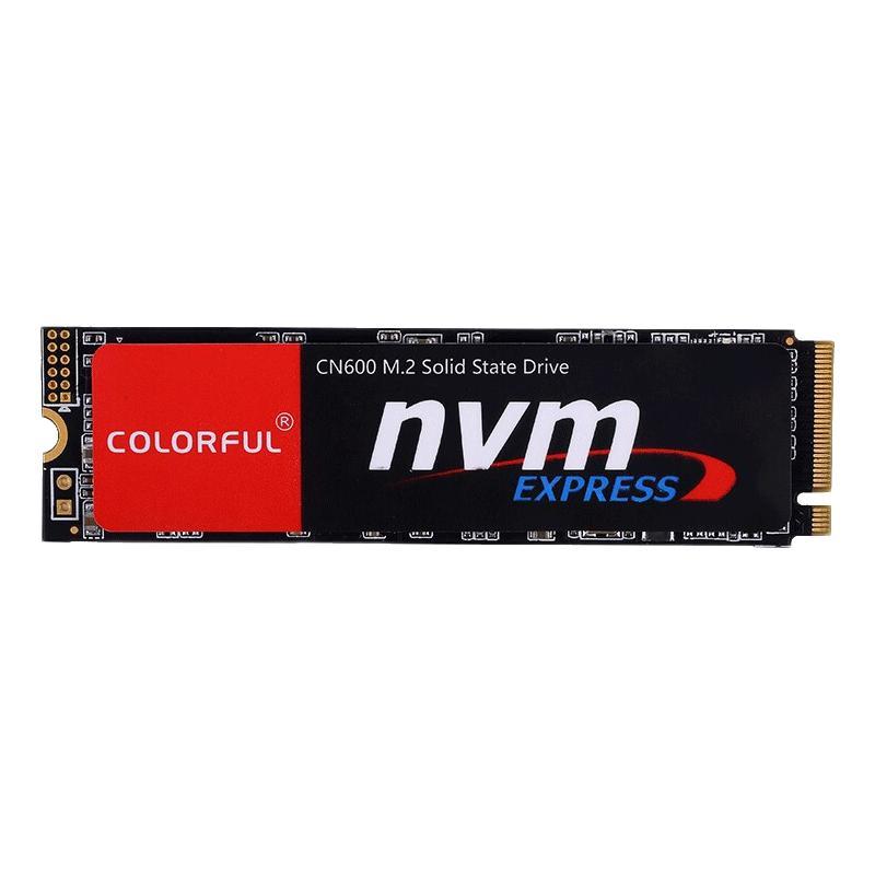 COLORFUL 七彩虹 CN600 电竞款NVMe M.2 固态硬盘（PCI-E3.0） 109元