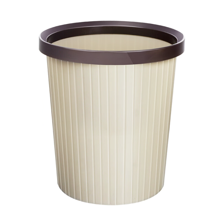 BEKAHOS 百家好世 圆形压圈塑料分类垃圾桶家用卫生间厨房分类垃圾筒纸篓 6.11元