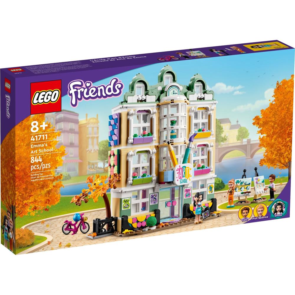 88VIP：LEGO 乐高 Friends好朋友系列 41711 艾玛的艺术学校 317.55元（需用券）