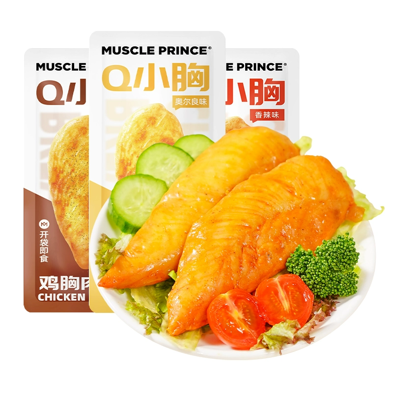 MUSCLE PRINCE 肌肉小王子 即食健身代餐鸡胸肉/原味肠 50g ￥2.27