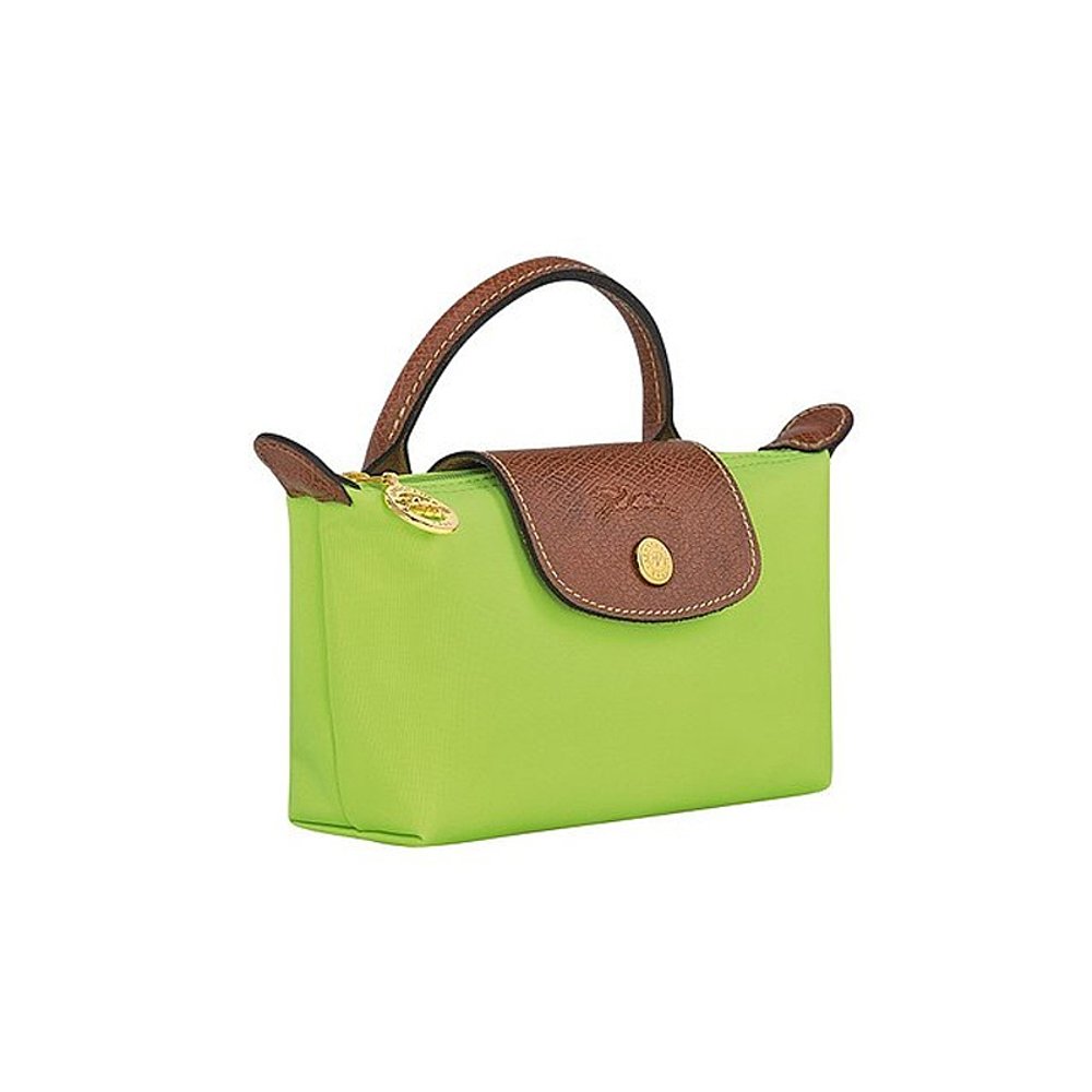 LONGCHAMP 欧洲直邮LONGCHAMP珑骧LE PLIAGE女士帆布徽标拉链开合化妆手拿包 532元