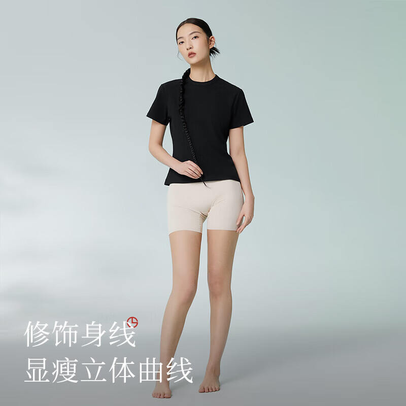 金利来 女士T恤长绒棉短袖 玄黑色 M 29.9元（需用券）