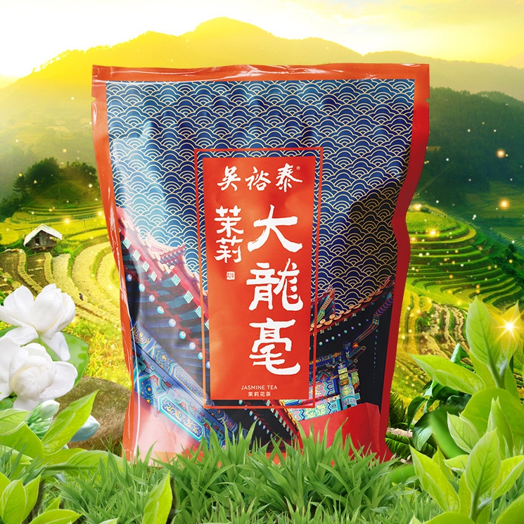 吴裕泰 特三级 茉莉大龙毫 250g 80元（需买3件，共240元）