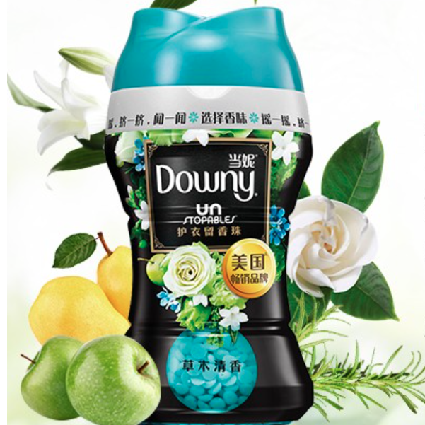 88VIP：Downy 当妮 赠4袋旅行装！7种香味任选！花萃密语系列护衣留香珠 33.2元