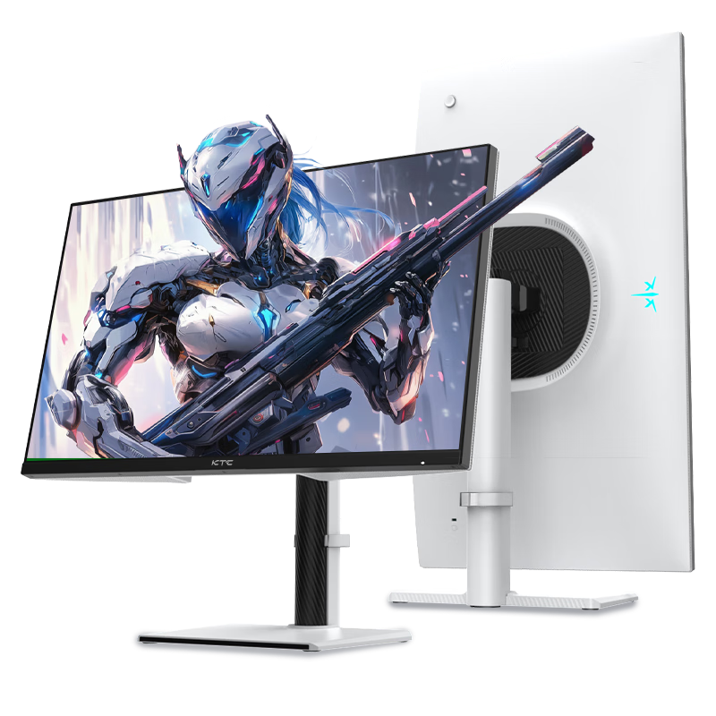 KTC 27英寸QD-MiniLED 1152分区 2K高清180Hz HDR1400认证 游戏旋转升降显示屏专业电