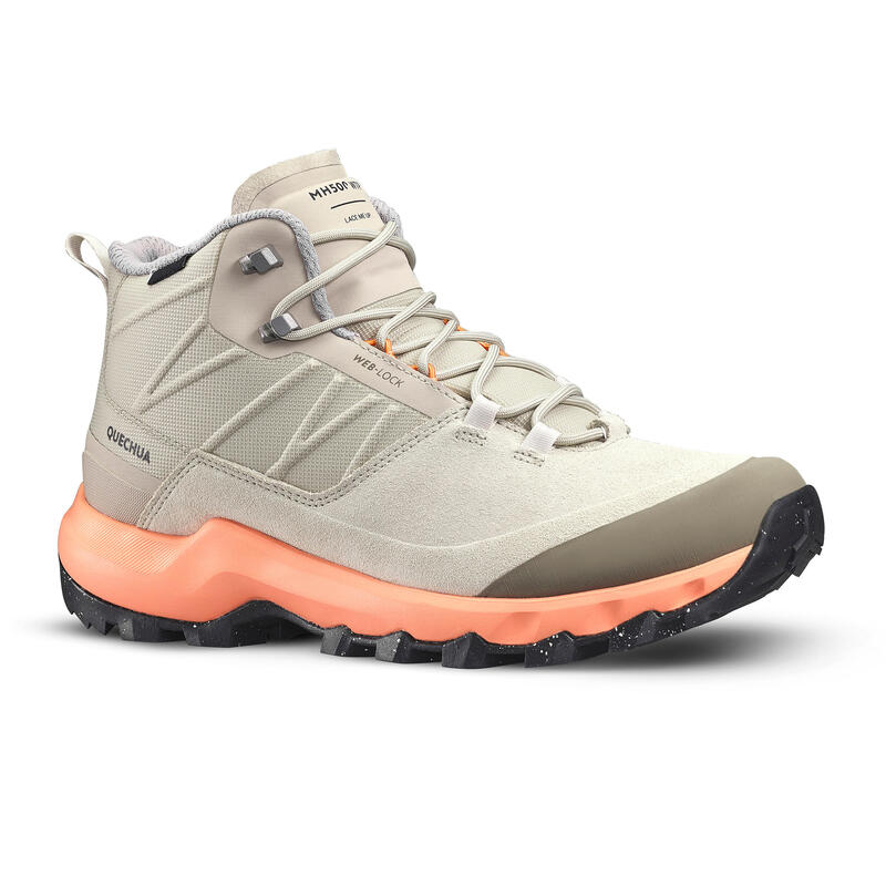 DECATHLON 迪卡侬 MH500 女款登山鞋 427024774 599.9元