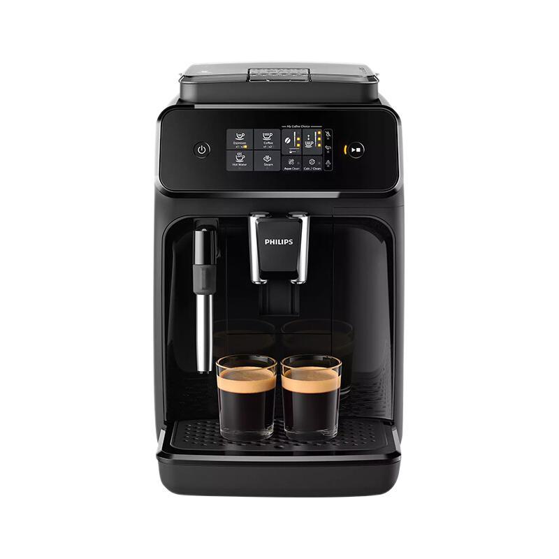 PLUS会员：PHILIPS 飞利浦 EP1221 全自动咖啡机 黑色 1298.6元包邮（双重优惠）