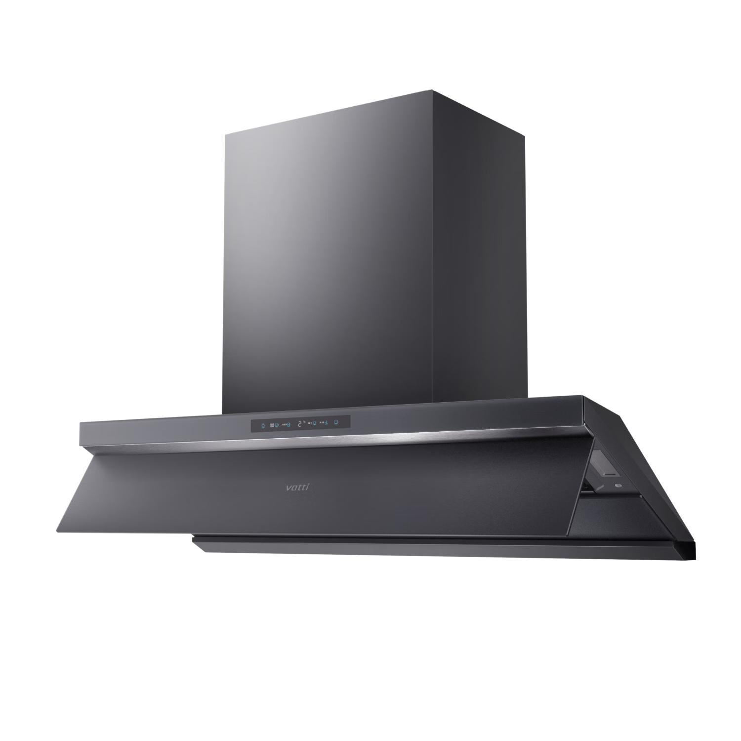 华帝 油烟机i11S66欧式28风量超薄平嵌顶吸侧吸自动冲浪 S66小飞碟Max 28风量120