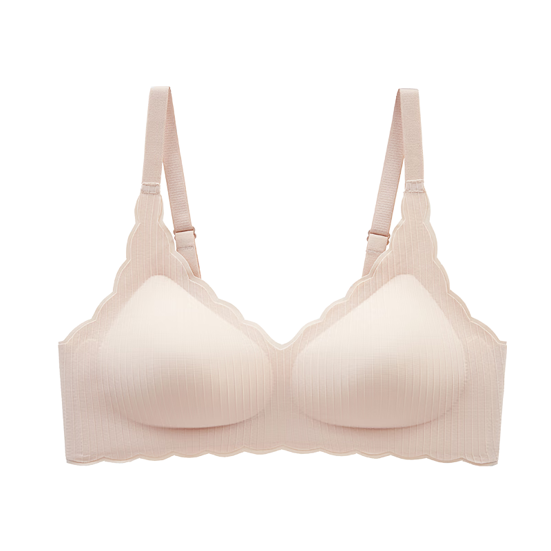 芬腾 无钢圈文胸 无痕裸感纯色薄款内衣 多色可选 29.9元包邮(需领券)