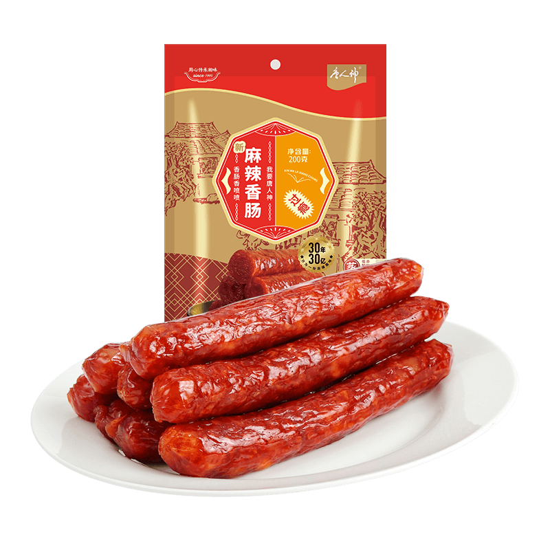 唐人神 麻辣香肠 200g 7.73元（双重优惠）