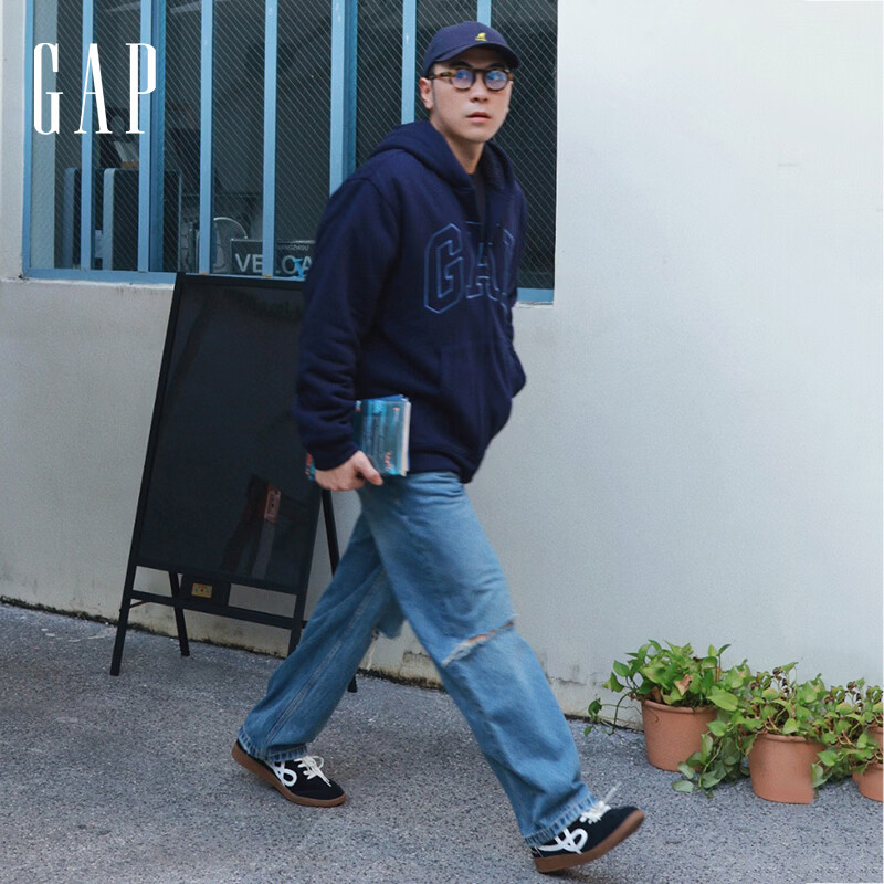 Gap 情侣款加厚羊羔绒连帽卫衣外套 149元 - 清风线报