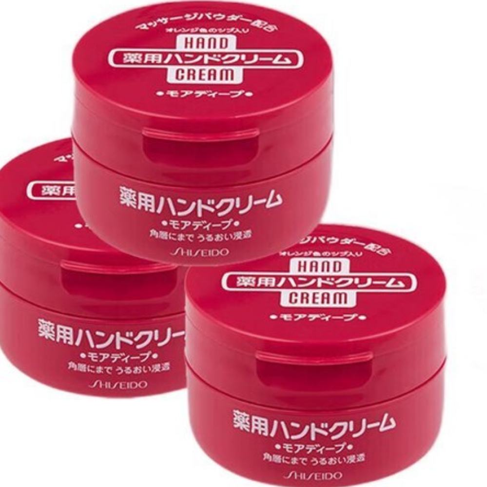 PLUS会员：SHISEIDO 资生堂 尿素护手霜补水保湿红罐 100g*3罐 48.66元（需领券）