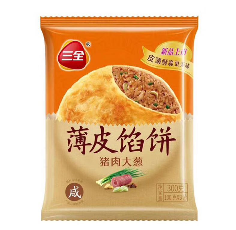 三全 原味千丝手抓饼320g 3.99元（需用券）