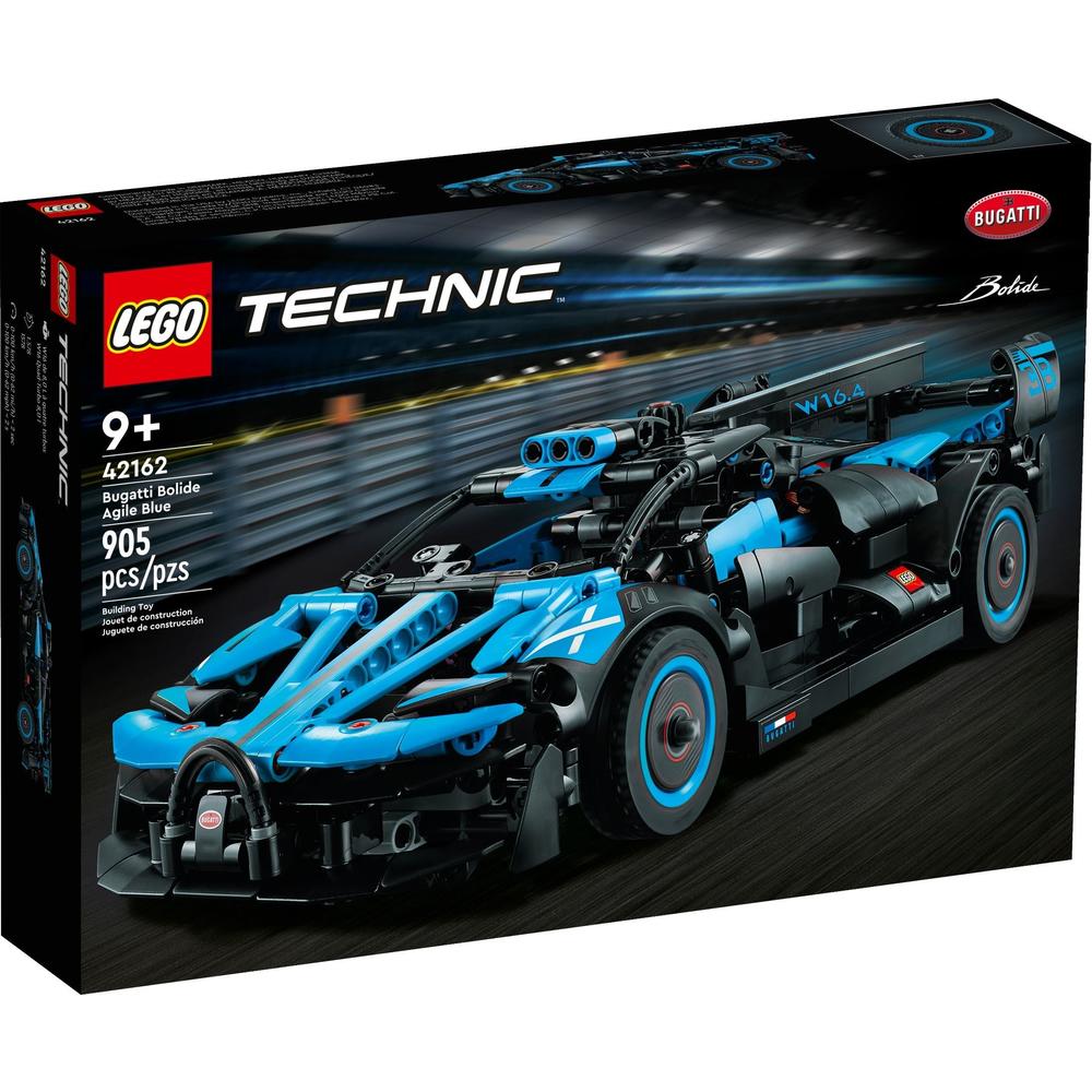 暑假法宝、百亿补贴：LEGO 乐高 机械组系列 42162 布加迪Bugatti Bolide Agile Blue 2