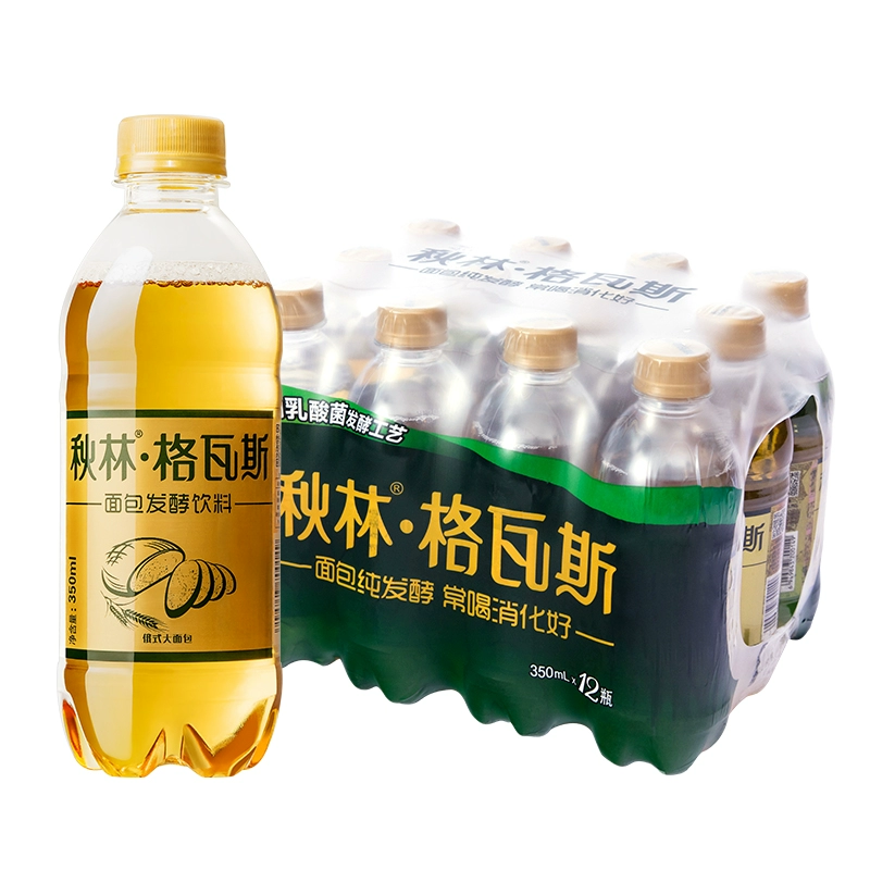 秋林 全麦格瓦斯 发酵饮料350mL*6瓶 ￥14.9