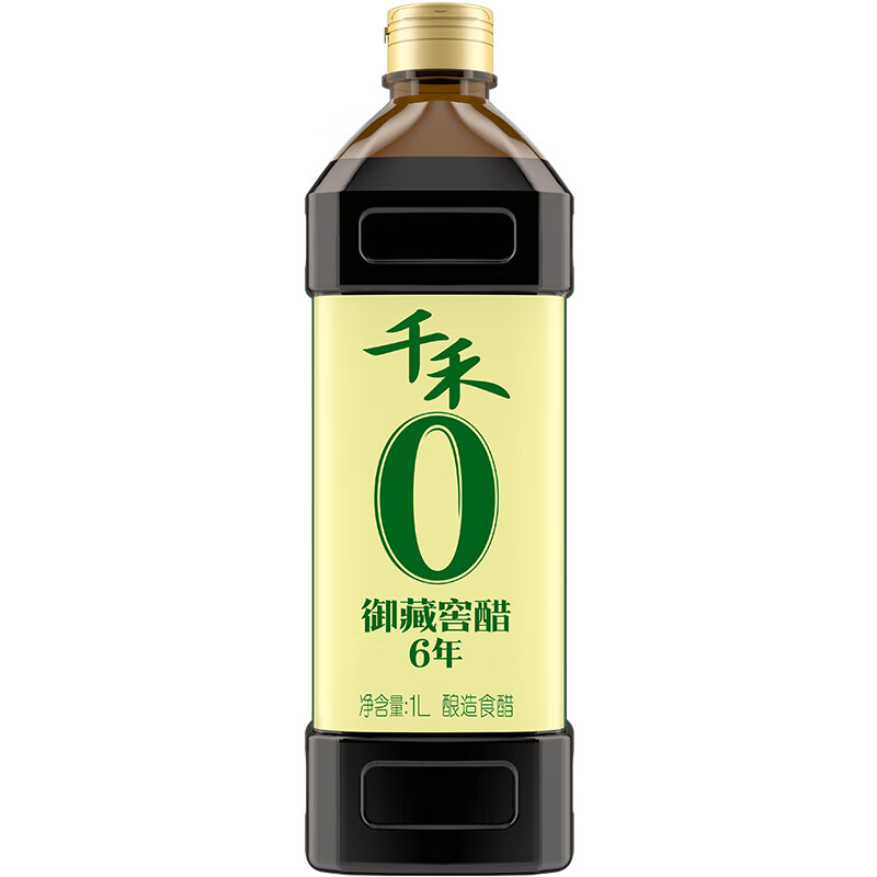 千禾 6年窖醋6度 1L 19.8元