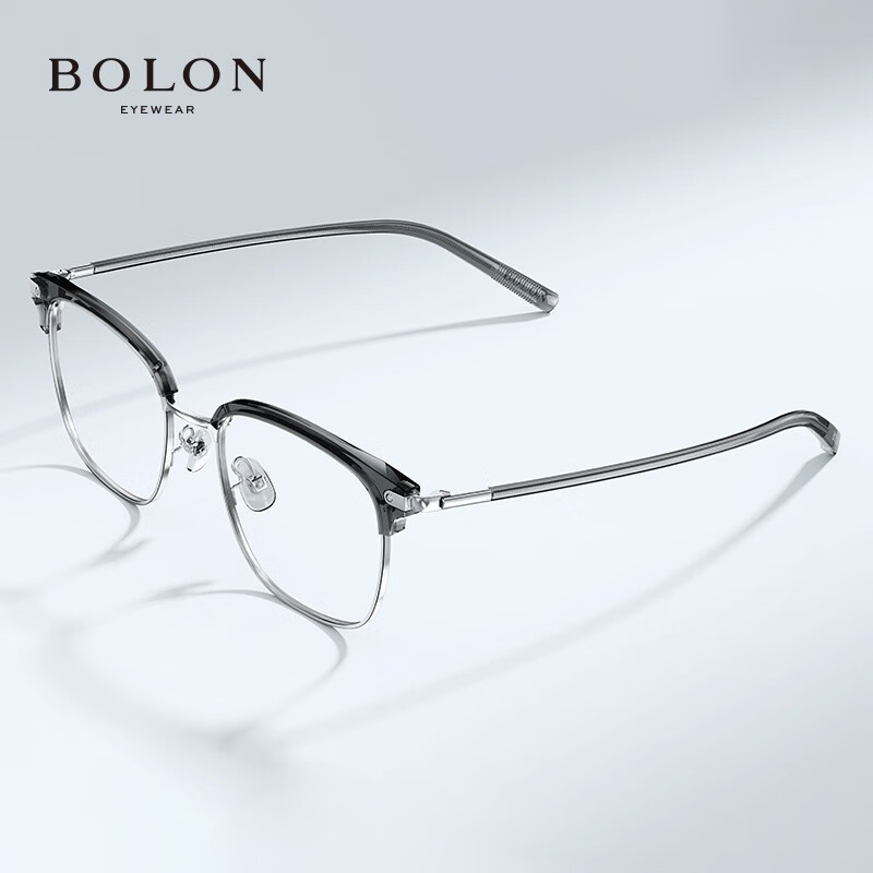 BOLON 暴龙 近视眼镜BJ6105+依视路1.60钻晶A4或膜岩 618元包邮（需用券）