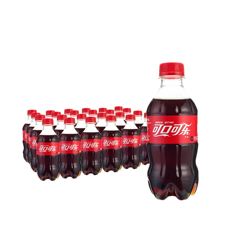 可口可乐 Coca-Cola 新年烟花装碳酸饮料经典摩登罐汽水330ml*20罐整箱装 29.78元