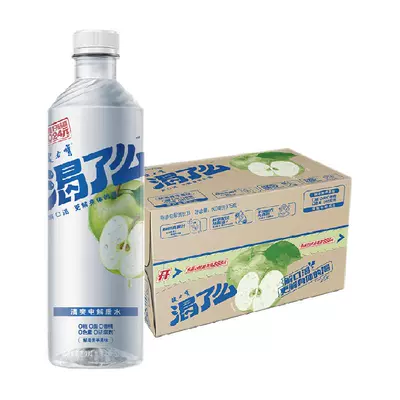 88VIP:健力宝苹果口味饮料500ml×15瓶*2件+凑单 买一送一 18.31合/件，凑9.13元（