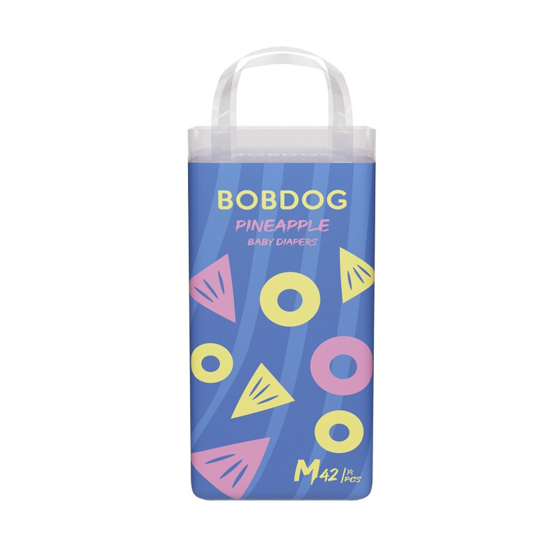 BoBDoG 巴布豆 菠萝系列 纸尿裤 M42片 全尺码同价 30元（需买4件，需用券）