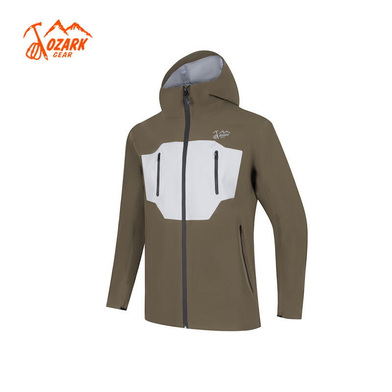 奥索卡 GEAR户外冲锋衣男女同款登山滑雪服 (3色可选) 289.4元