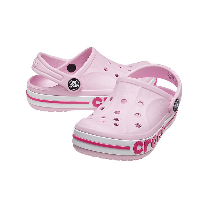 PLUS会员：crocs 贝雅卡骆班儿童洞洞鞋/207018/207019 芭蕾粉/糖果粉-6TG 24 149.05元