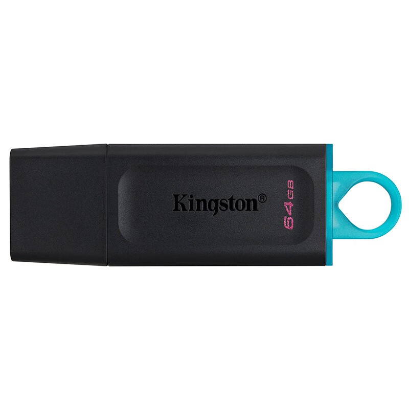 Kingston 金士顿 DataTraveler系列 DTX USB 3.2 U盘 黑色 64GB USB-A 26.9元