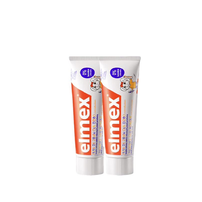 Elmex 艾美适 儿童防蛀牙膏 50ml*2 40.39元（需买2件，需用券，需凑单）