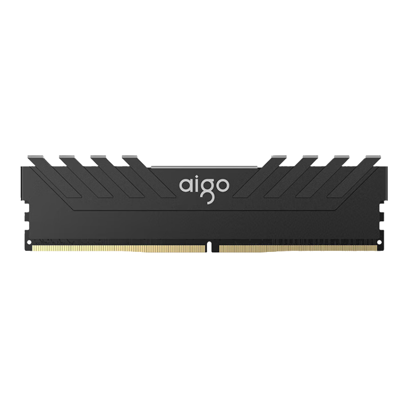 爱国者（aigo）16GB(8G×2)套装 DDR4 3200 台式机内存条 马甲条 双通道内存电脑存