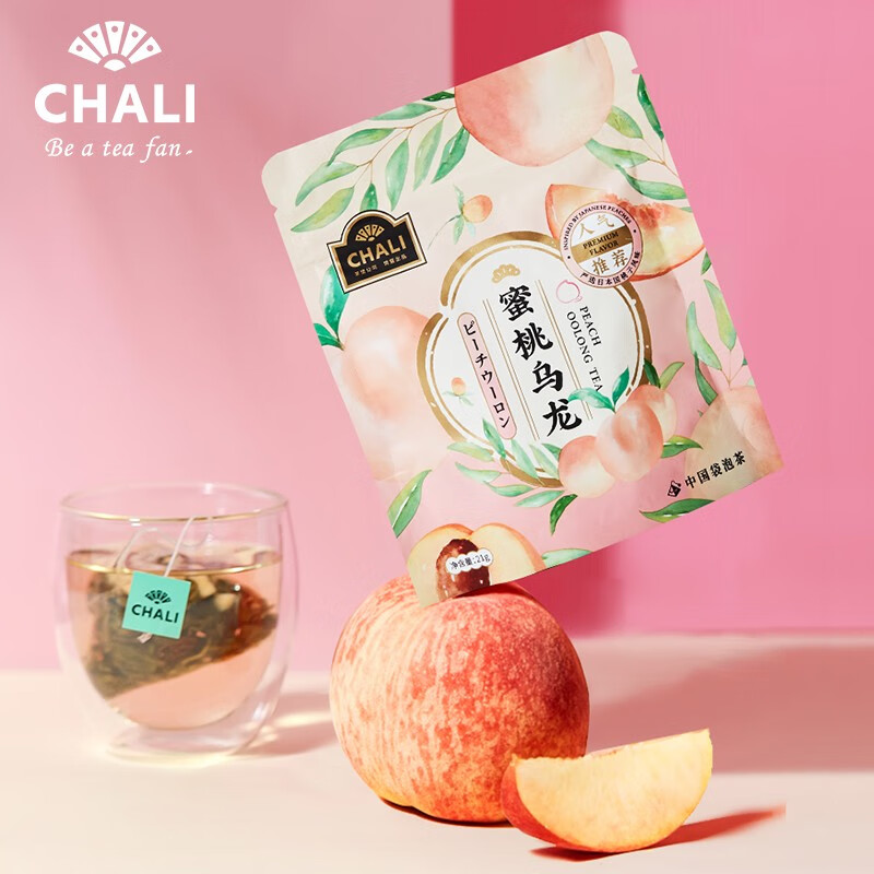 CHALI 茶里 茶包 蜜桃乌龙7包21g 9.9元（需用券）