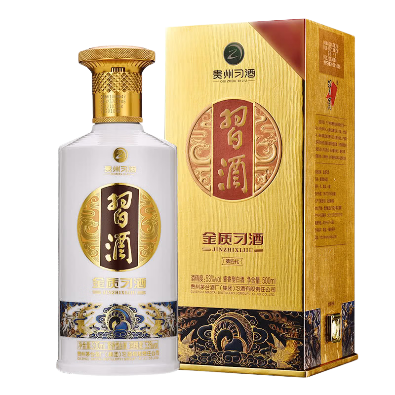 plus会员、百亿补贴：习酒 金质习酒 酱香型白酒 53度 500mL 1瓶 179.97元