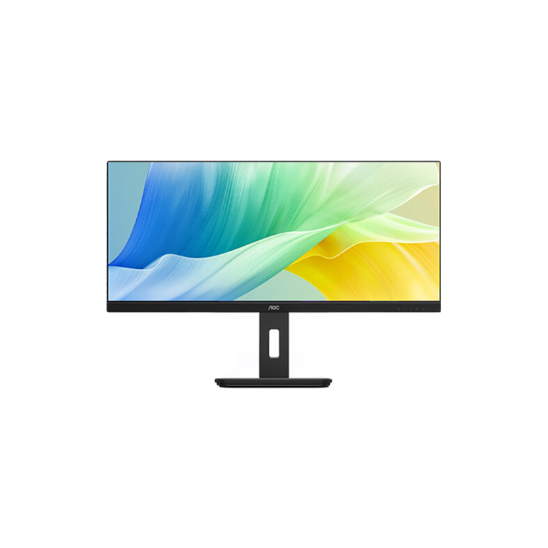 AOC U34E2M 34英寸 VA FreeSync 显示器（3440×1440、120Hz、91%DCI-P3） 1599元