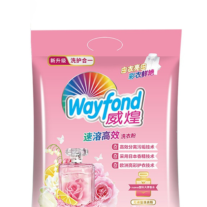 White Cat 白猫 威煌 速溶高效洗衣粉 2.38kg 清新柚子香 10.72元（需用券）