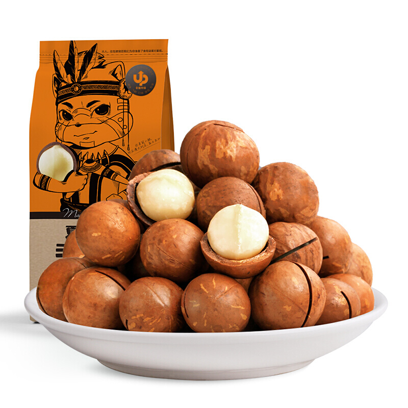 三只松鼠 夏威夷果 奶油味 160g 2.7元