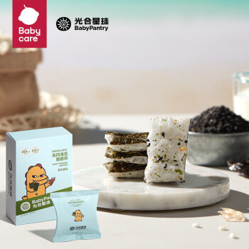 BabyPantry 光合星球 海苔脆脆饼米饼 30g ￥7.96