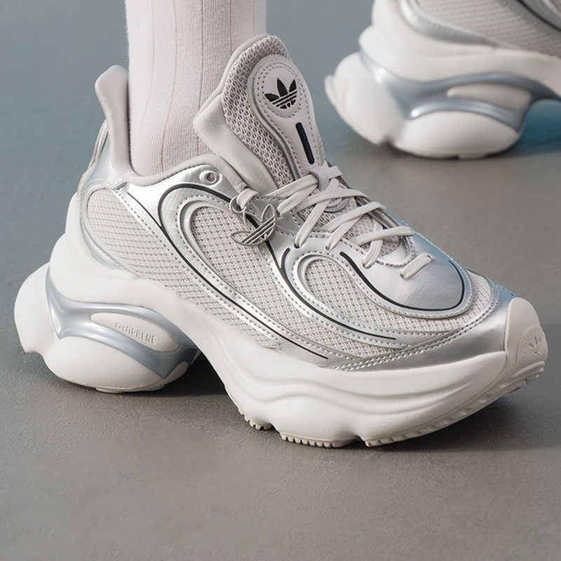 adidas 三叶草男女OZVENUZ厚底老爹鞋运动休闲鞋KI0557 572元（需用券）