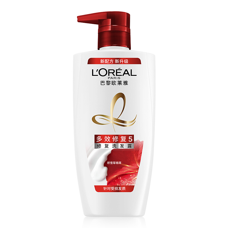 L'OREAL PARIS L'OREAL PARIS 巴黎欧莱雅 多效修复洗发露 500ml 33.9元（需用券）