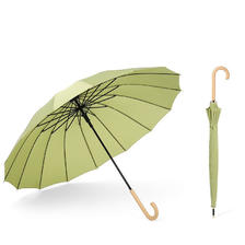 Le Bronte 朗特乐 16骨直杆晴雨伞 弯柄款 抹茶绿 35元（需用券）
