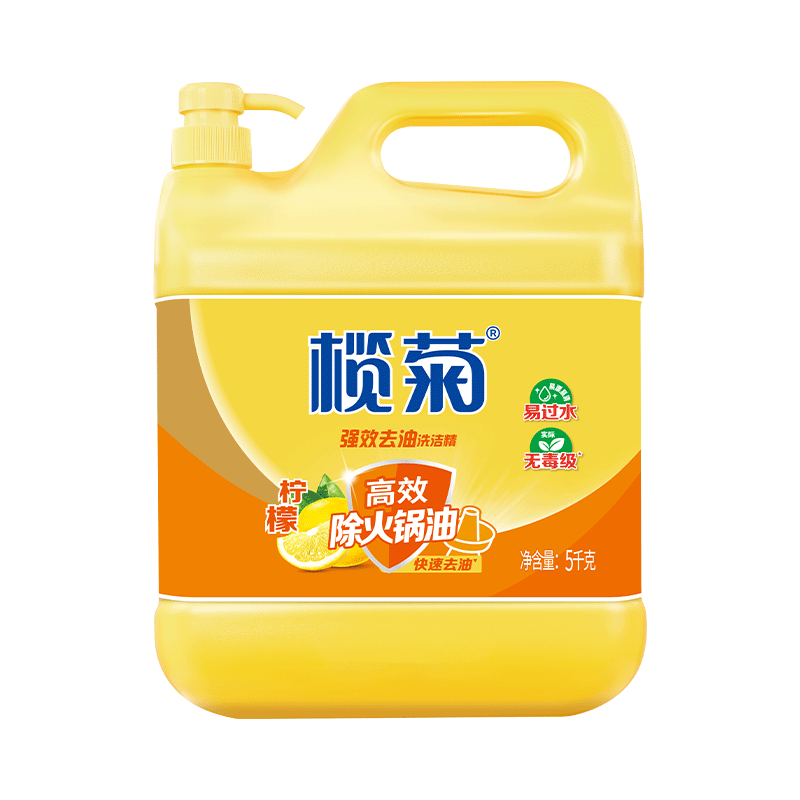 榄菊 菊之语系列 柠檬除油洗洁精 5kg 26.3元