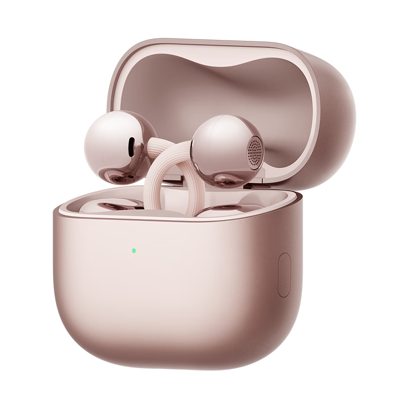 华为 FreeClip 2 耳夹耳机 玫瑰金 开放式无线蓝牙耳机 全新C形桥 舒适稳固 智