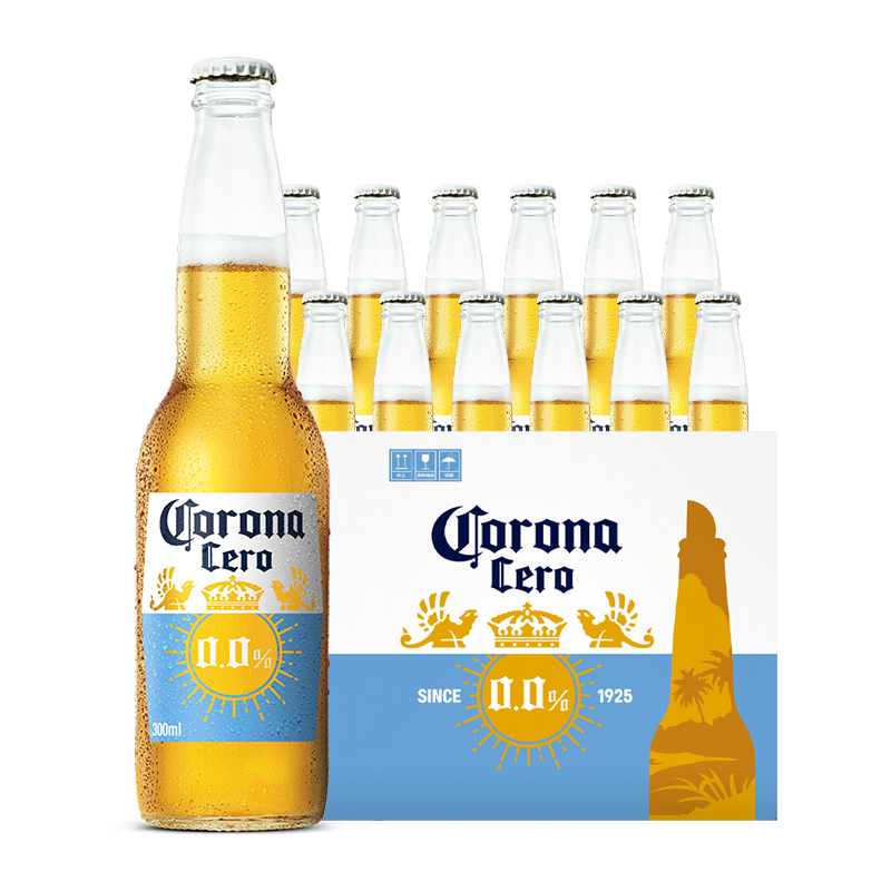 Corona 科罗娜 无醇啤酒 300ml*12瓶 78.01元（需用券）