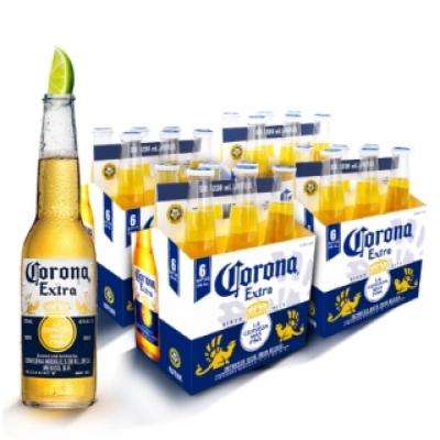 20点开始：CORONA 科罗娜 墨西哥风味啤酒 330ml*24瓶装 158元包邮（需用券）