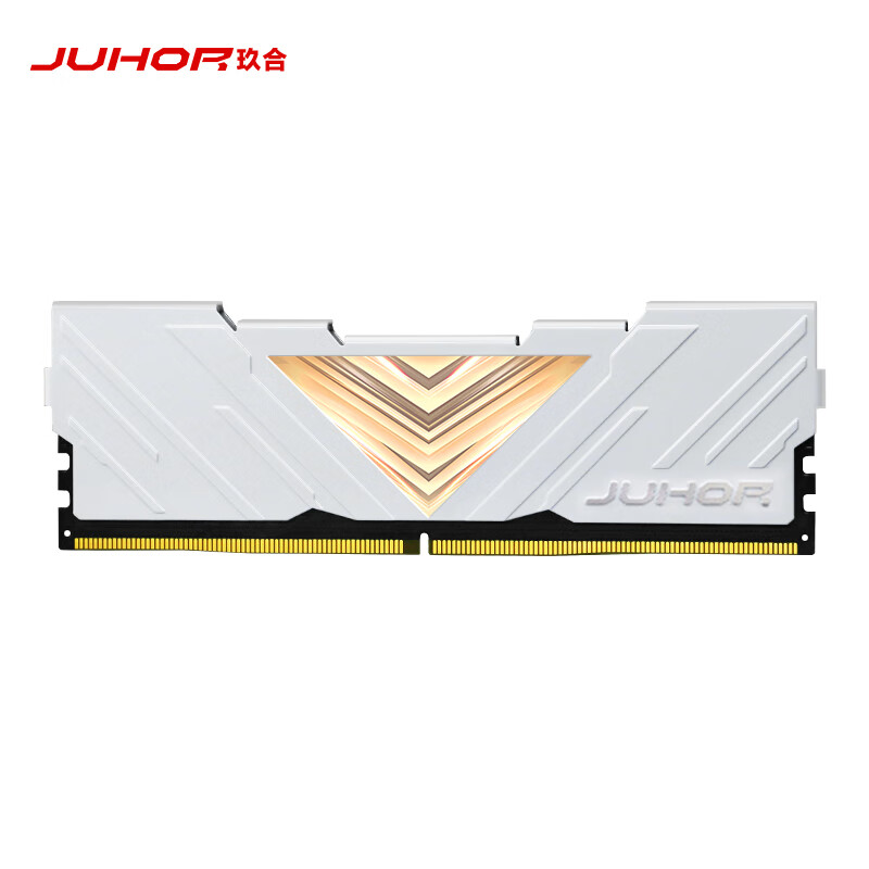 JUHOR 玖合 32GB(16Gx2)套装 DDR5 6000 台式机内存条 忆界系列白甲 499元