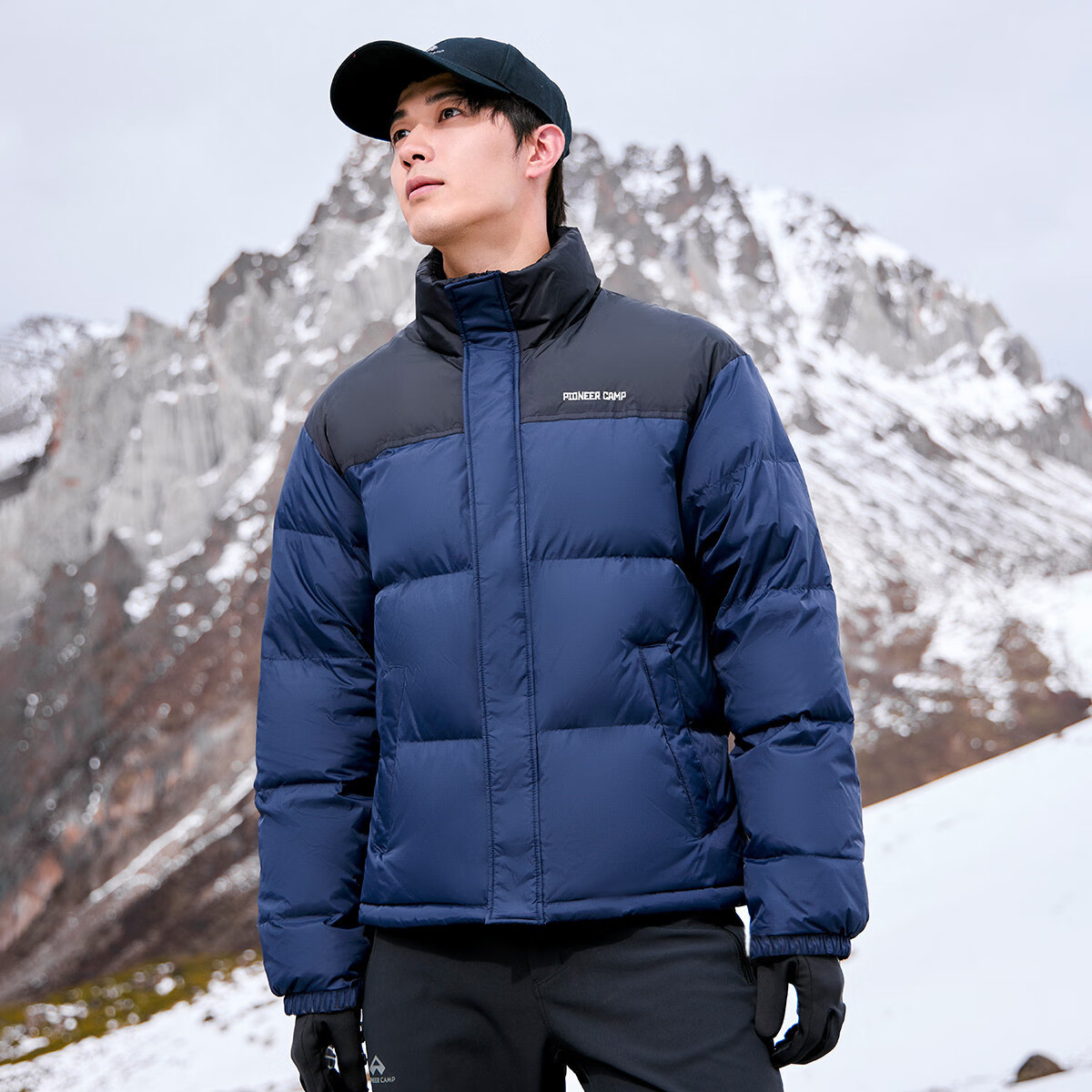 拓路者 保暖 男士羽绒服 藏青色 2XL 199元（需用券）