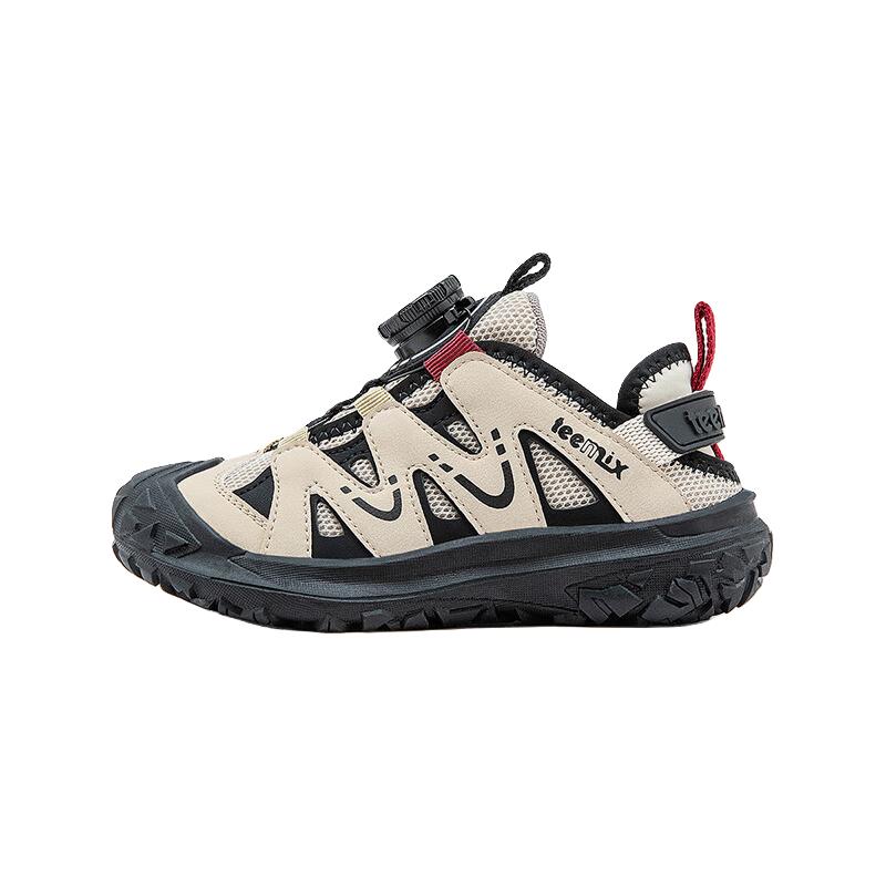 16日0点：天美意 天美春秋轻便软底男宝老爹儿童跑步鞋 米色 26 109元