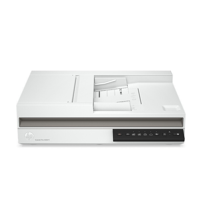 HP 惠普 2600 f1 扫描仪A4幅面平板+馈纸式高速双面扫描 连续自动进纸 2600f1标
