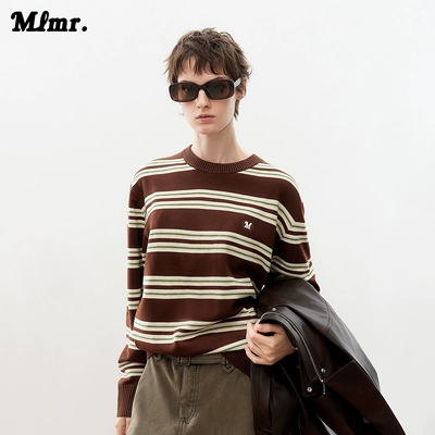 10日10点、天降礼金：JACK & JONES 杰克琼斯 MLMR 春秋复古条纹撞色刺绣潮卫衣