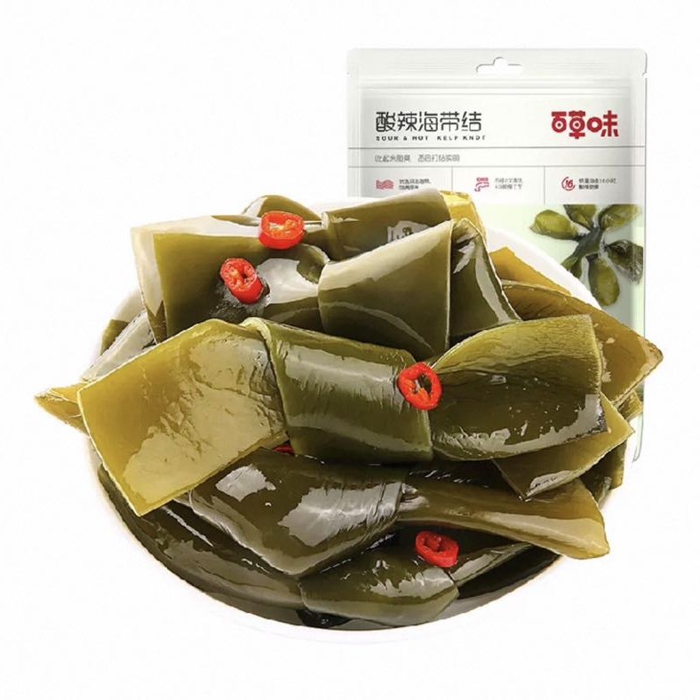 88VIP：百草味 海带结200g 0元